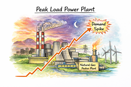 peak load power plant